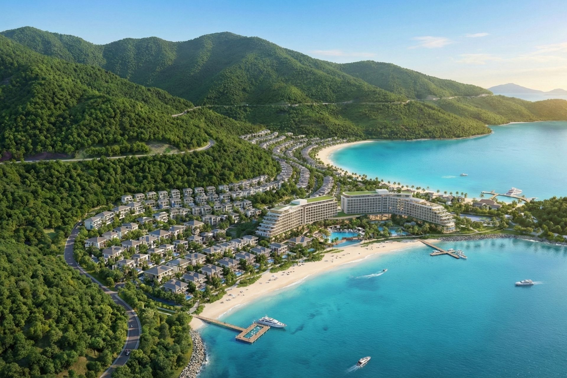 Phối cảnh dự án Vinhomes Hải Vân Bay (Vinhomes Làng Vân)