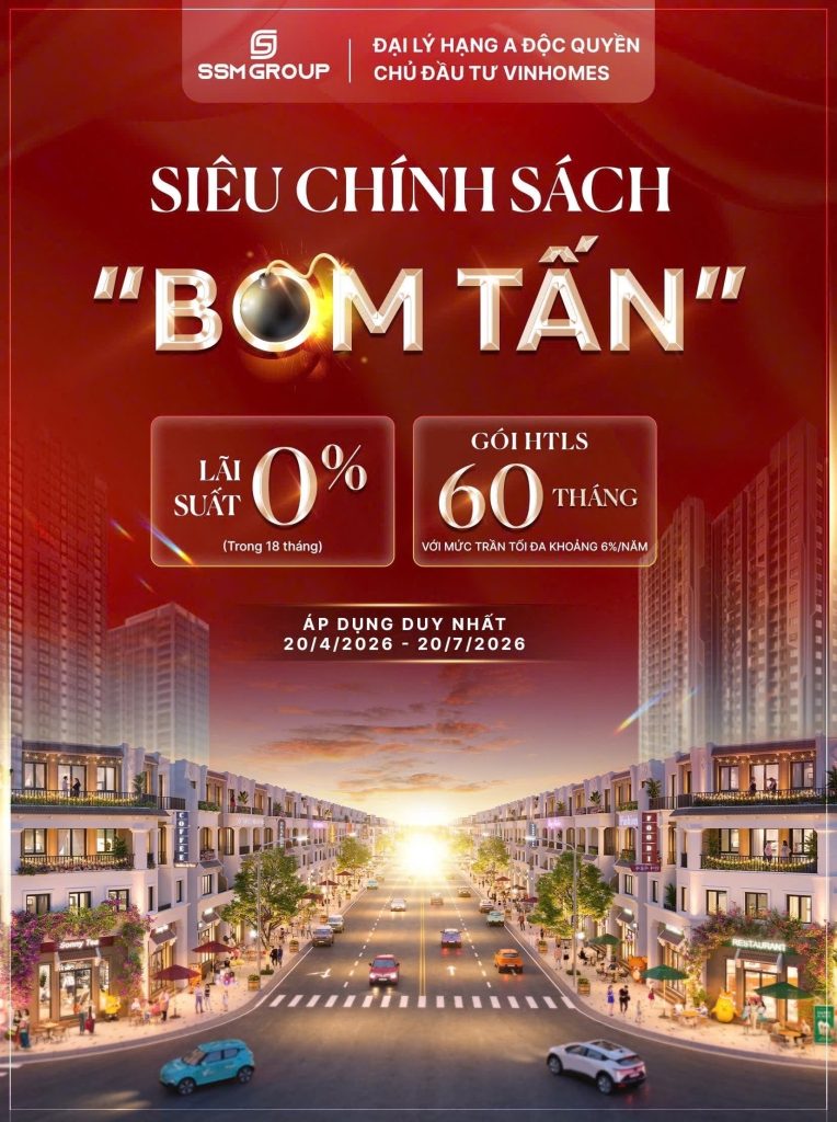 Chính sách Vinhomes Hải Vân Bay 2026: Lãi suất 0%, thưởng giới thiệu 1,5% 1 Chính sách lãi suất 0% Vinhomes Hải Vân Bay 2026